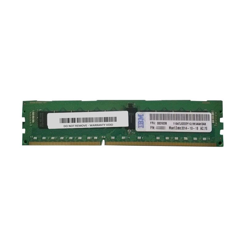 IBM 00D5036 - 8GB DDR3 PC3-12800 ECC Registered 240-Pins Memory