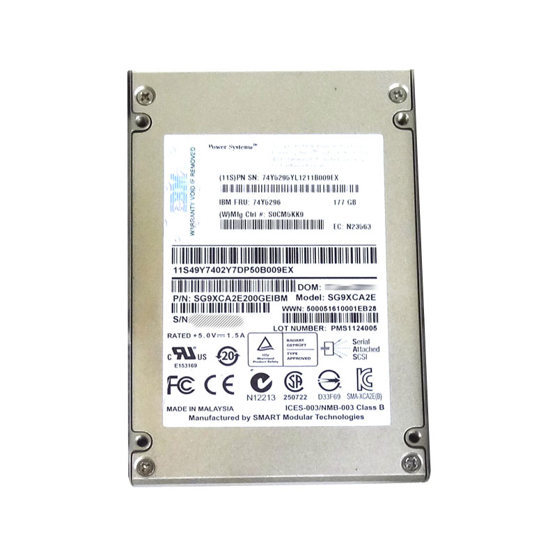 IBM 00E6053 - 177GB SAS 2.5" SSD