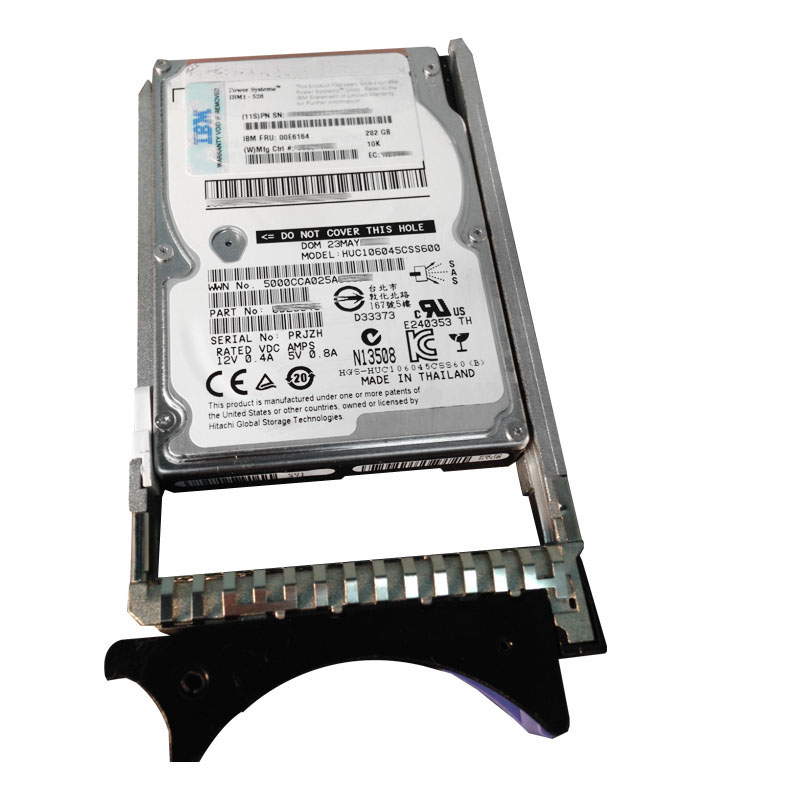IBM 00E6164 - 282GB 10K SAS 2.5" Hard Drive