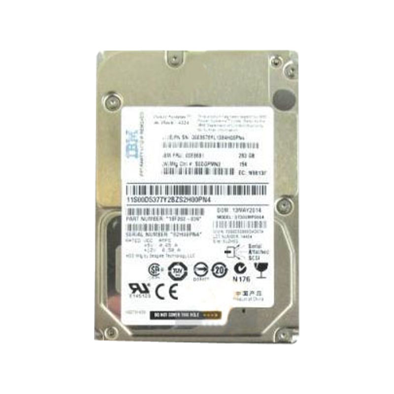 00E8681 IBM - 283GB 15K SAS 2.5" Hard Drive