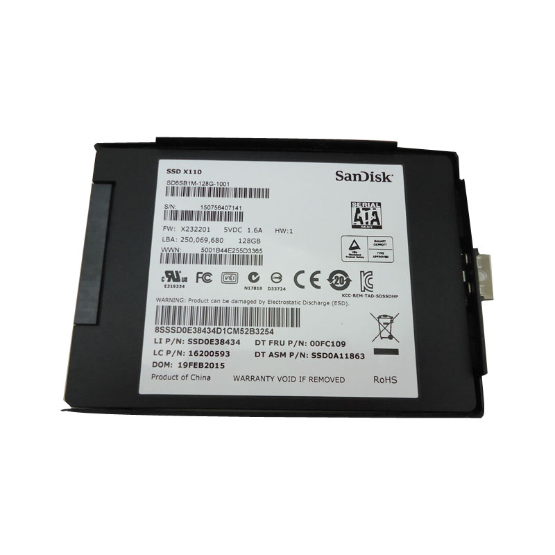 Lenovo 00FC109 - 128GB SATA 2.5" SSD