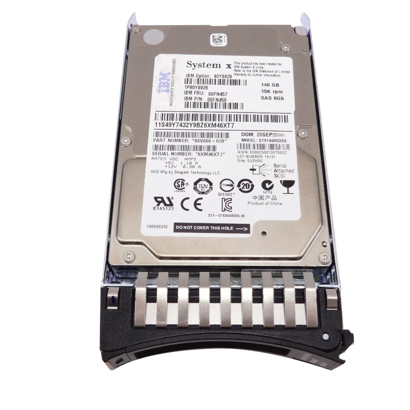 00FN457 IBM - 146GB 15K SAS 2.5" Hard Drive