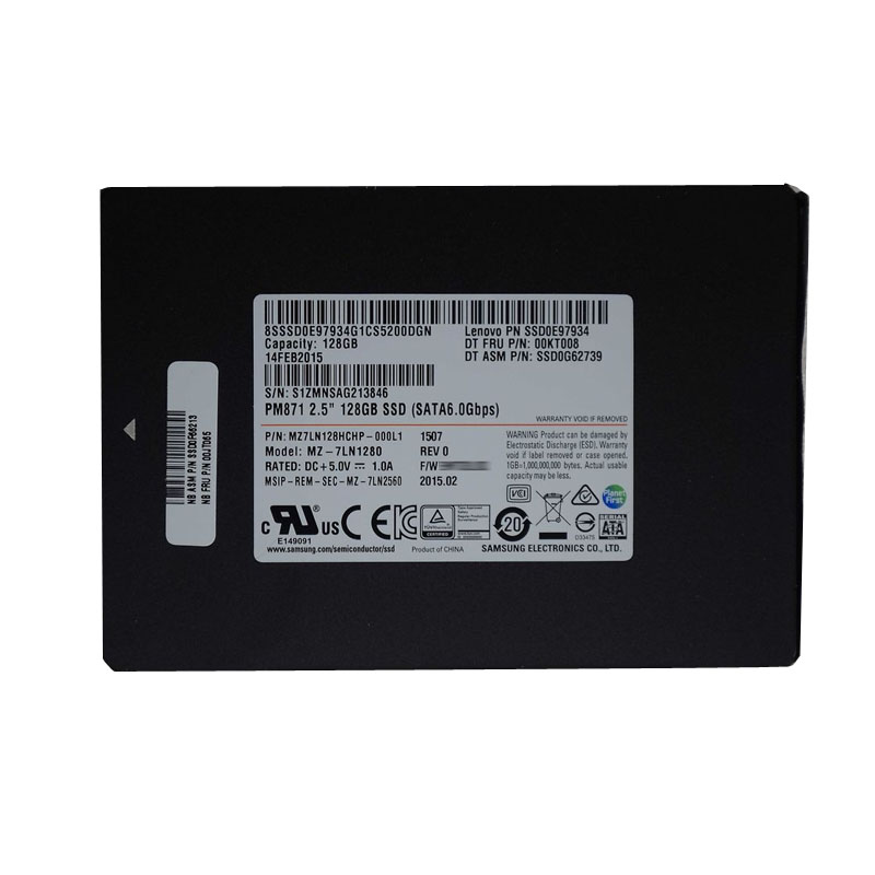 IBM 00JT065 - 128GB SATA 2.5" SSD