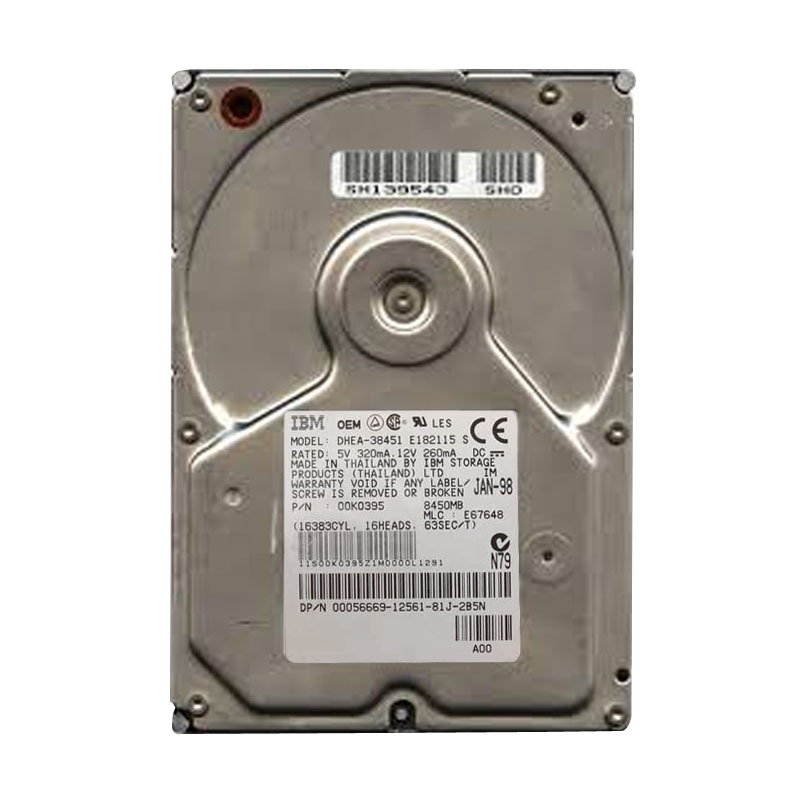 00K0395.jpg IBM 00K0395 - 8.4GB 3.5-Inch Ultra ATA-33 Hard Drive - Image 1