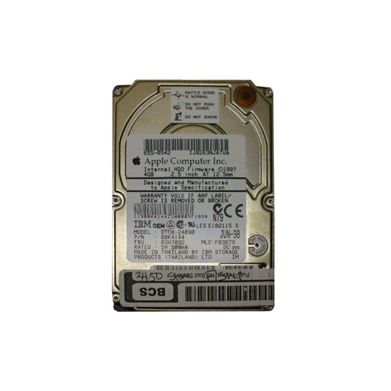 IBM 00K4144 - 4GB 4.2K IDE 2.5" Hard Drive