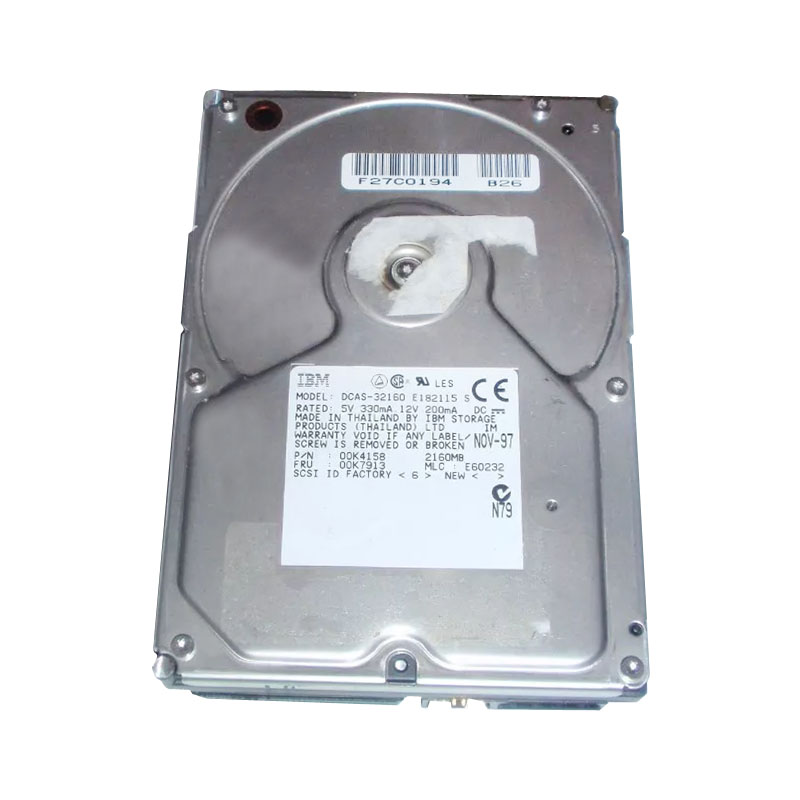 IBM 00K7913 - 2.16GB 68-Pin 3.5Inch SCSI Hard Drive