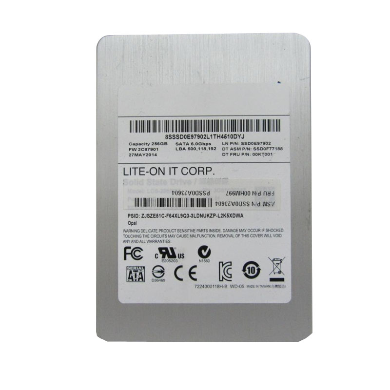 IBM 00KT001 - 256GB SATA 2.5" SSD