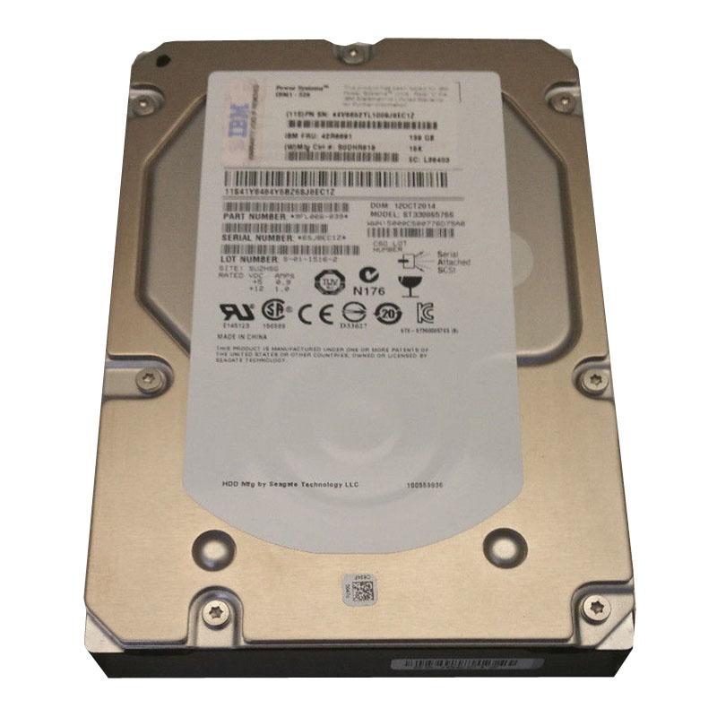 00LA868.jpg 00LA868 IBM - 300GB 10K SAS 12Gbps 2.5" Hard Drive - Image 1