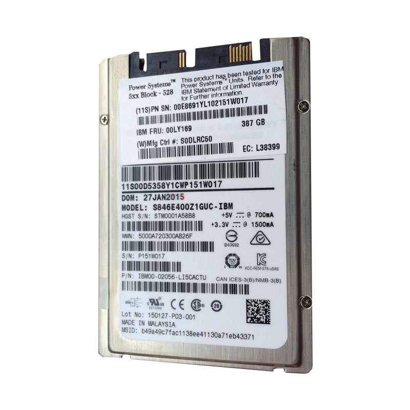 IBM 00LY169 - 387GB SAS 1.8" SSD
