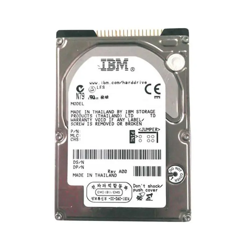 00N8202.jpg IBM 00N8202 - 10.1GB 5.4K EIDE Hard Drive - Image 1