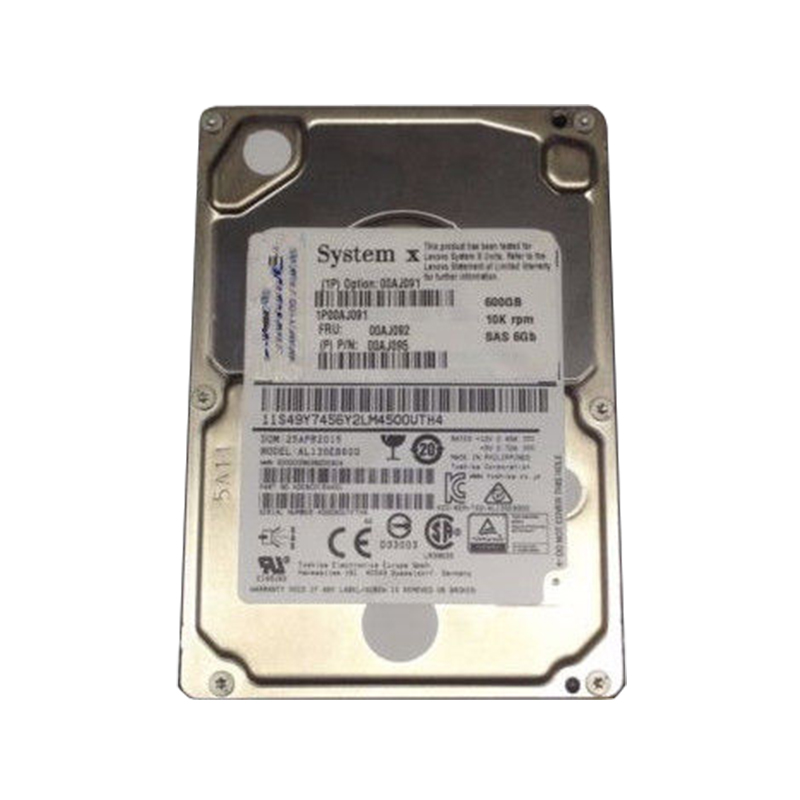 00NA291.jpg 00NA291 IBM - 600GB 10K SAS 12Gbps 2.5" Hard Drive - Image 1