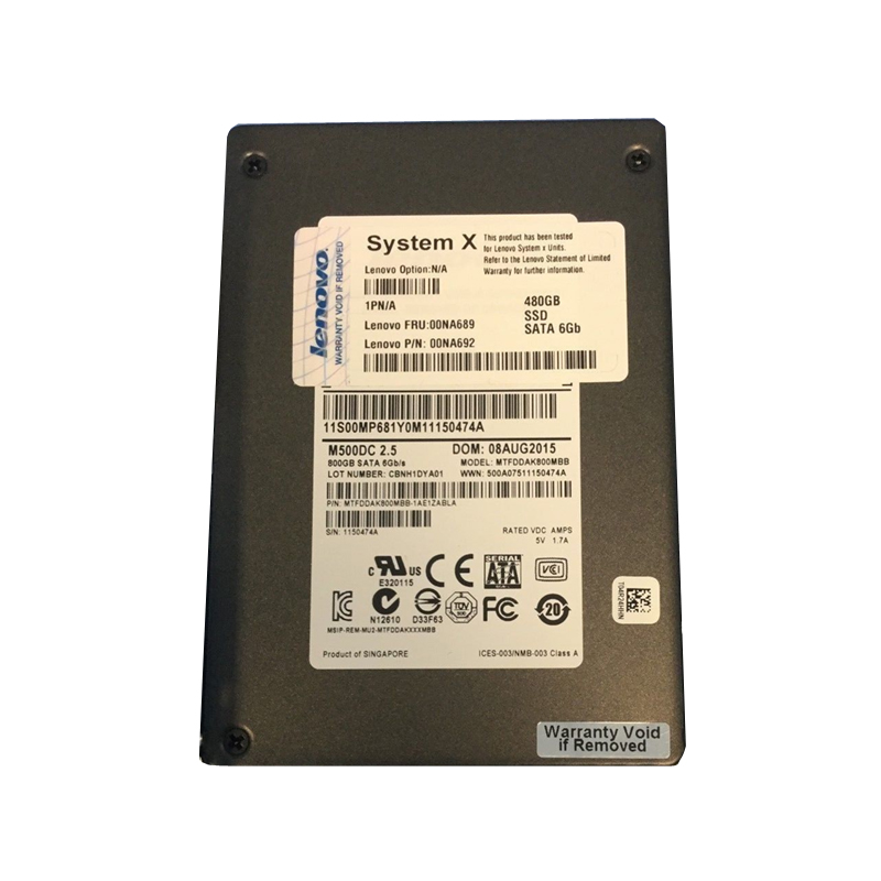 IBM 00NA692 - 480GB SATA 6.0Gbps 2.5" SSD