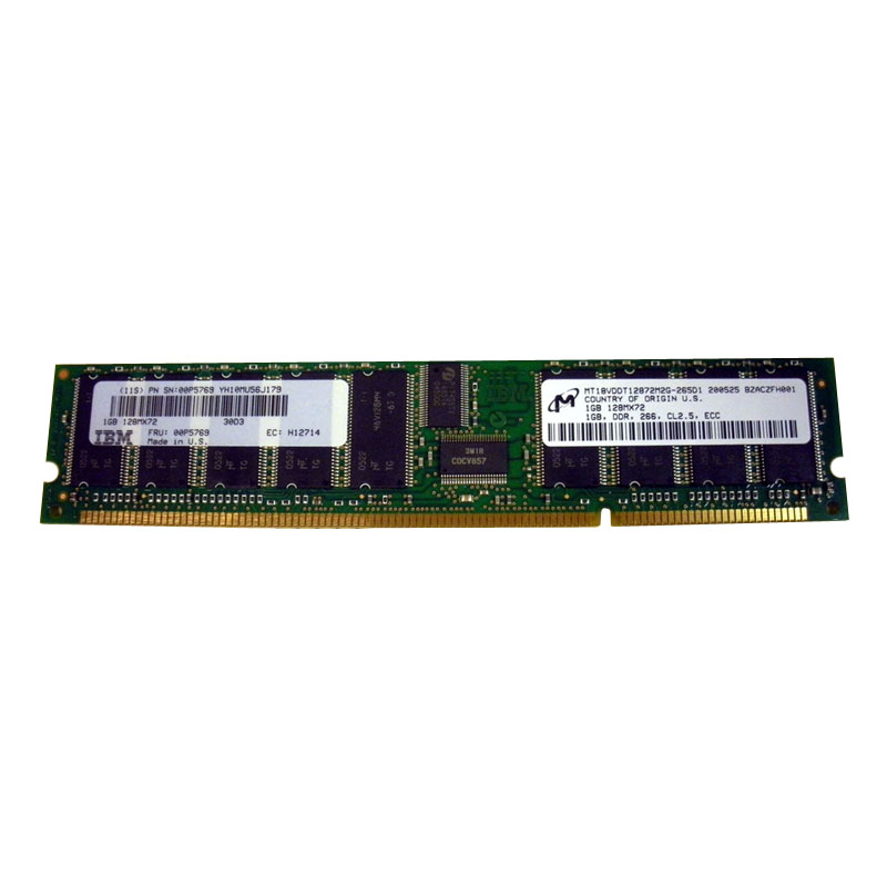 IBM 00P5769 - 1GB DDR PC-2100 Memory