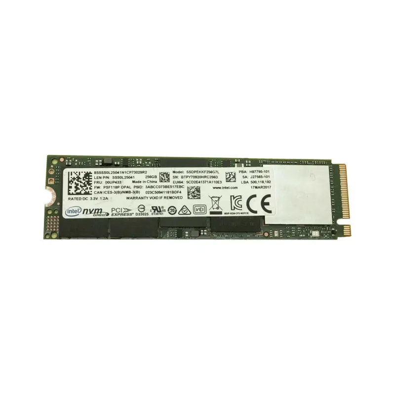 00UP433.jpg Lenovo 00UP433 - 256GB PCIe NVMe SSD - Image 1