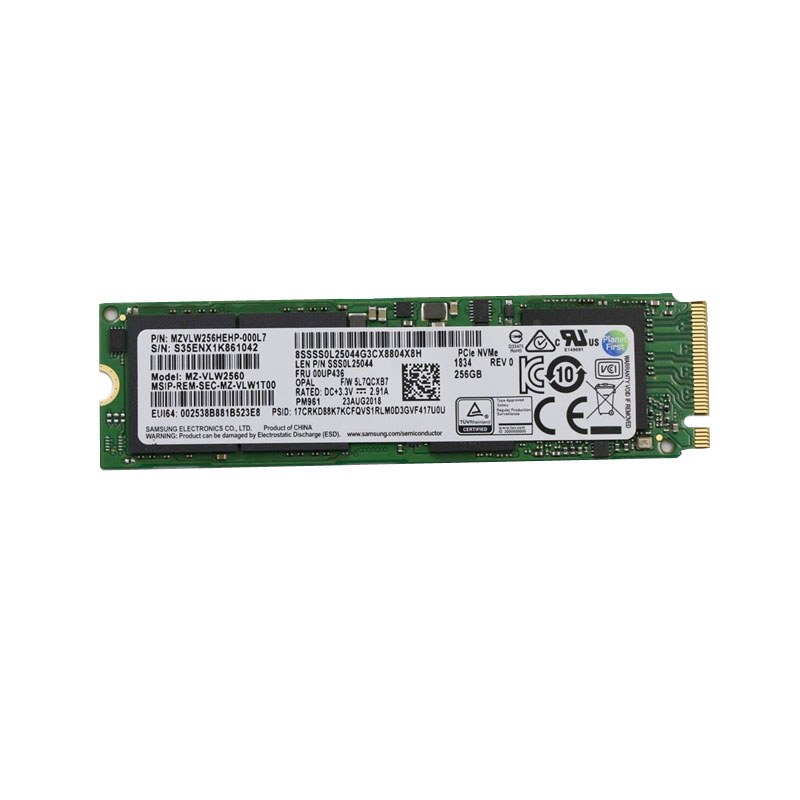 Lenovo 00UP436 - 256GB PCIe NVMe SSD