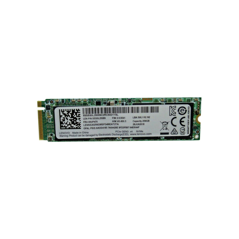 Lenovo 00UP470 - 256GB PCIe NVMe SSD