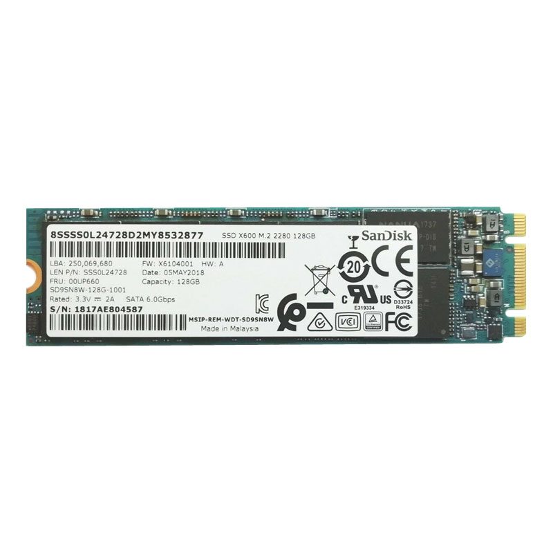 00UP660.jpg IBM 00UP660 - 128GB SSD - Image 1