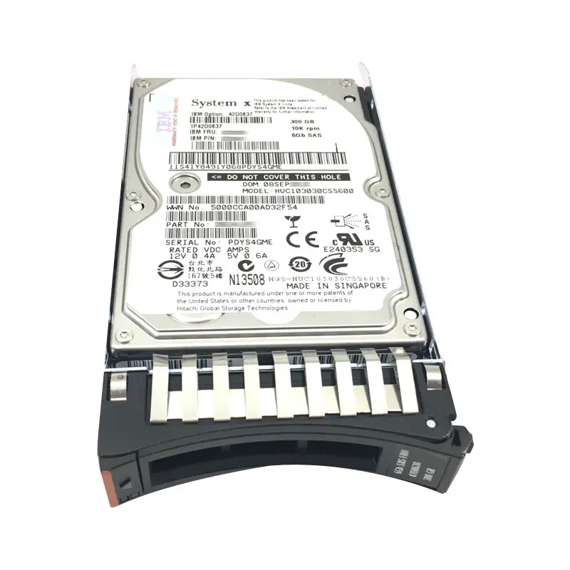 00W0129.jpg 00W0129 IBM - 300GB 10K SAS 2.5" Hard Drive - Image 1