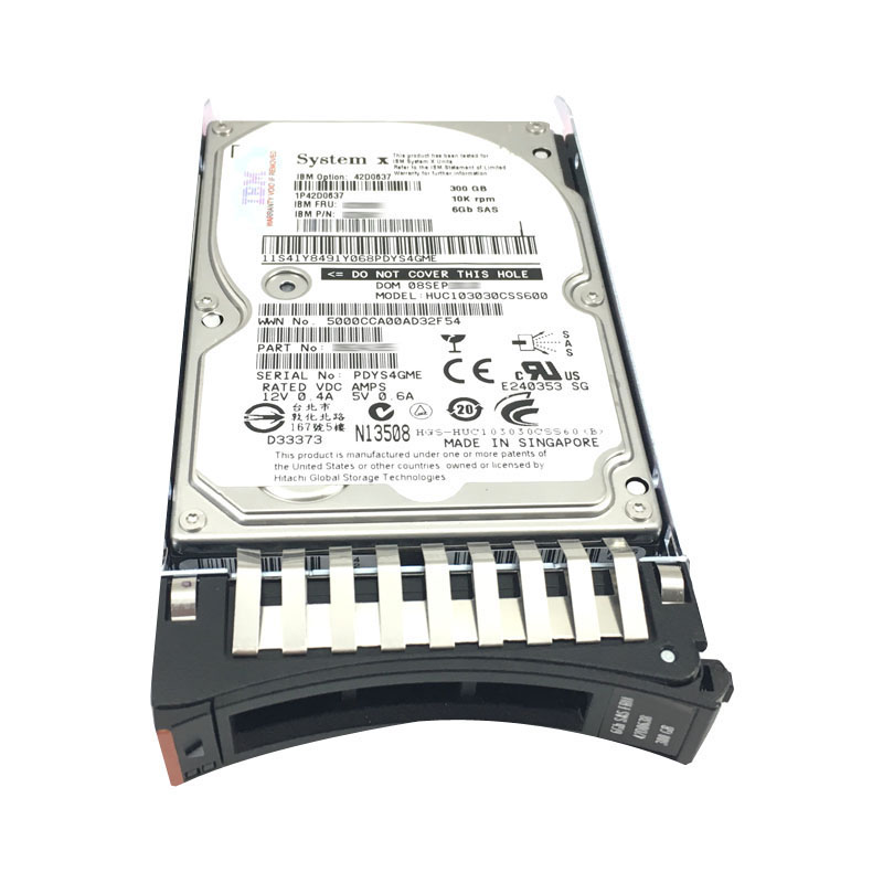 00W0130 IBM - 300GB 10K SAS 2.5" Hard Drive