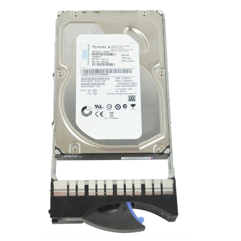 IBM 00W1141 - 500GB 7.2K SATA 3.0Gbps 3.5" Hard Drive