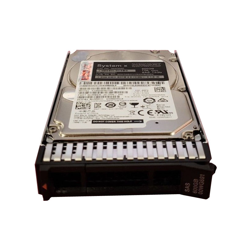 00WG691.jpg 00WG691 IBM - 600GB 10K SAS 2.5" Hard Drive - Image 1