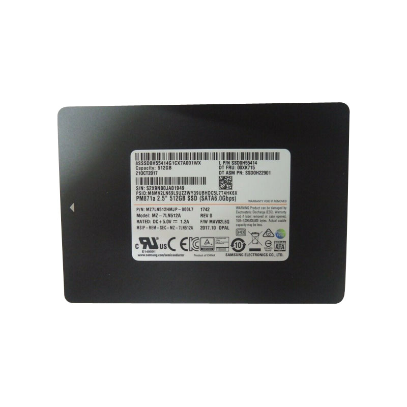 Lenovo 00XK715 - 512GB SATA 2.5" SSD