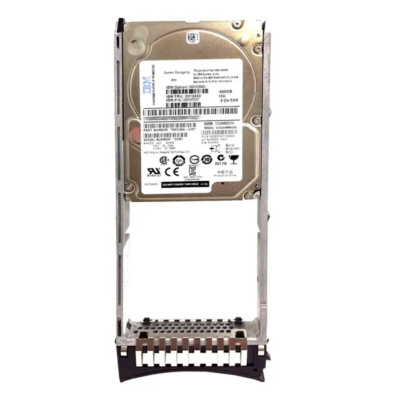 00Y2430.jpg IBM 00Y2430 - 600GB 10K SAS 6.0Gbps 2.5" Hard Drive - Image 1