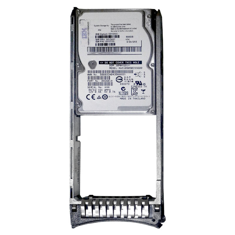 IBM 00Y2431 - 900GB 10K SAS 6.0Gbps 2.5" Hard Drive