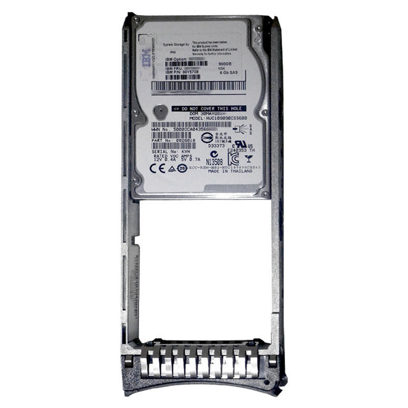 IBM 00Y5708 - 900GB 10K SAS 6.0Gbps 2.5" Hard Drive