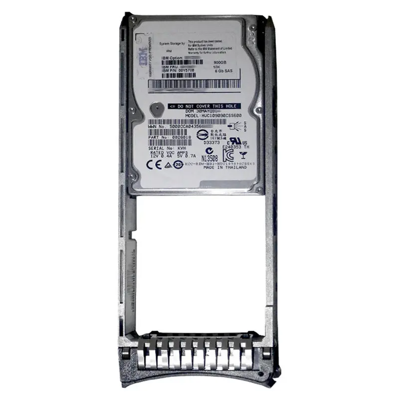 00Y5708.jpg IBM 00Y5708 - 900GB 10K SAS 6.0Gbps 2.5" Hard Drive - Image 1