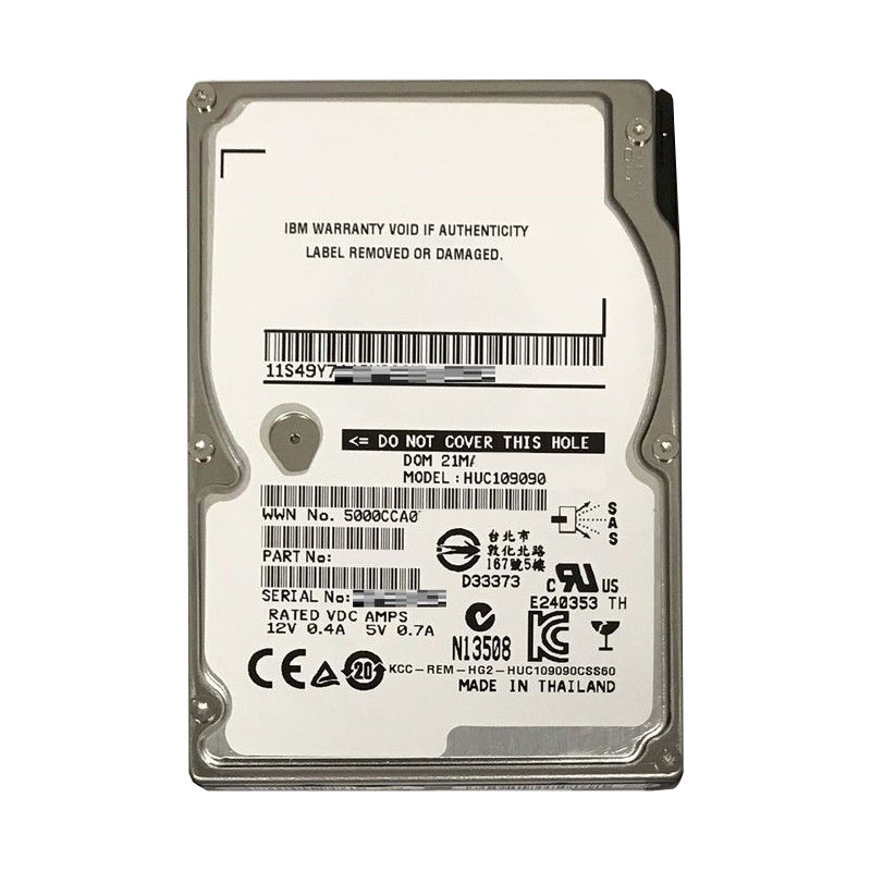 00Y5785 IBM - 900GB 10K SAS 6.0Gbps 2.5" Hard Drive