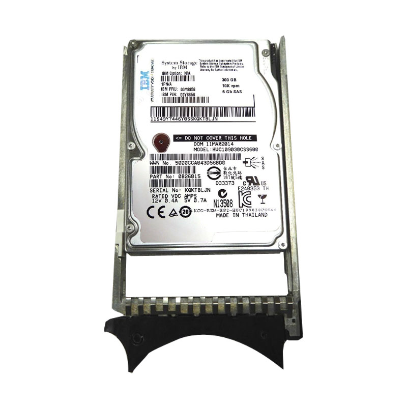 00Y8856 IBM - 300GB 10K SAS 2.5" Hard Drive