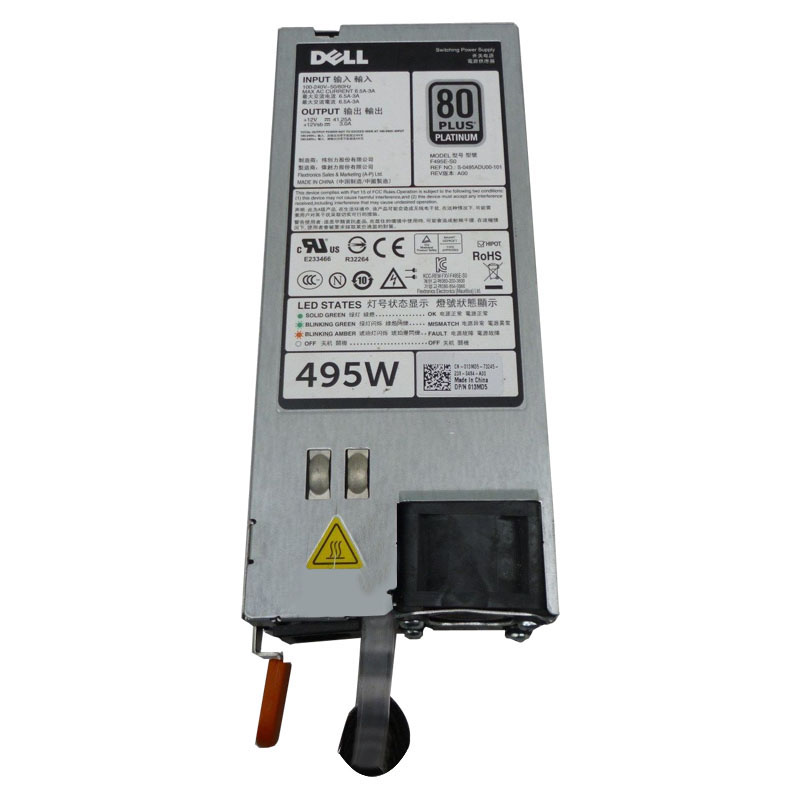 Dell 013MD5 - 495W Power Supply for PowerEdge T320