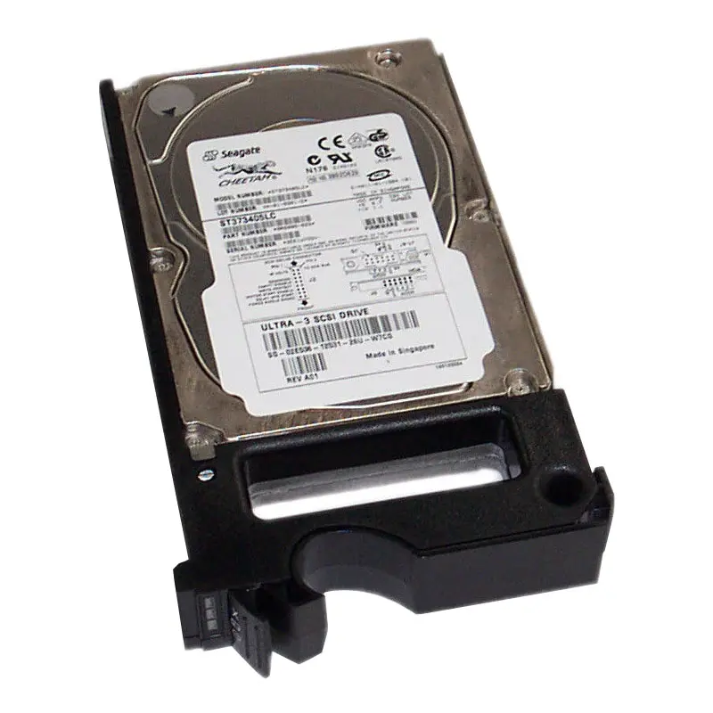 02E536.jpg Dell 02E536 - 73.4GB 10K 80-PIN Ultra-160 SCSI 3.5" 4MB Cache Hard Drive - Image 1