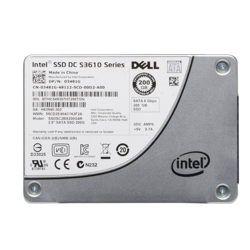 Dell 03481G - 200GB SATA 2.5" SSD