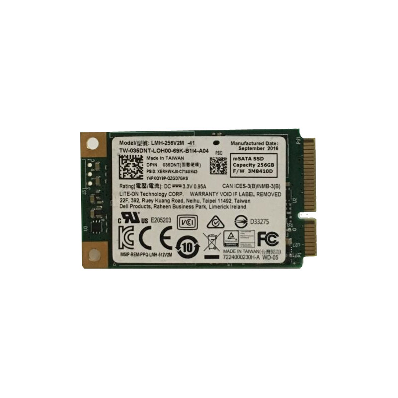 Dell 035DNT - 256GB SATA 6.0Gbps SSD