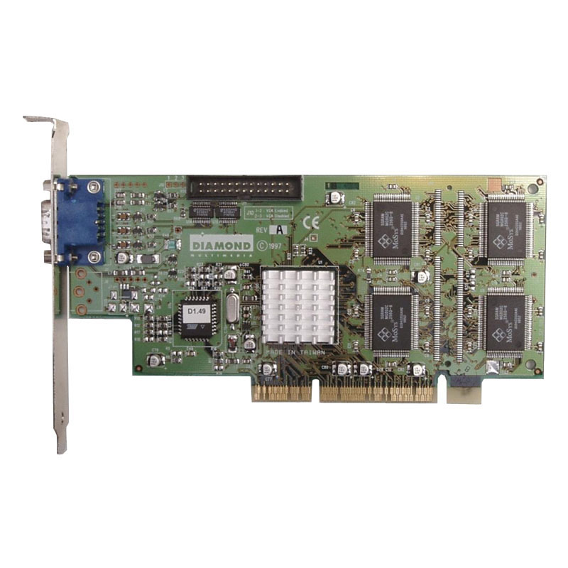 Dell 04623C - 8MB AGP VGA Fire GL1K Video Card