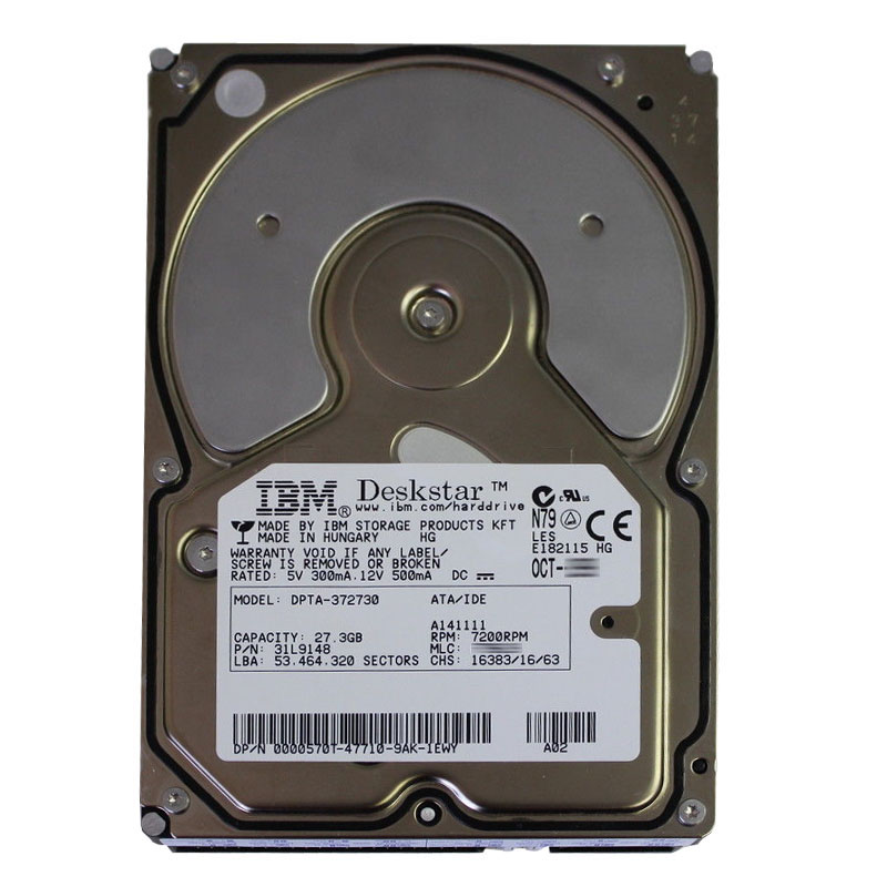 Dell 0570T - 27.3GB 7.2K IDE 3.5" Hard Drive