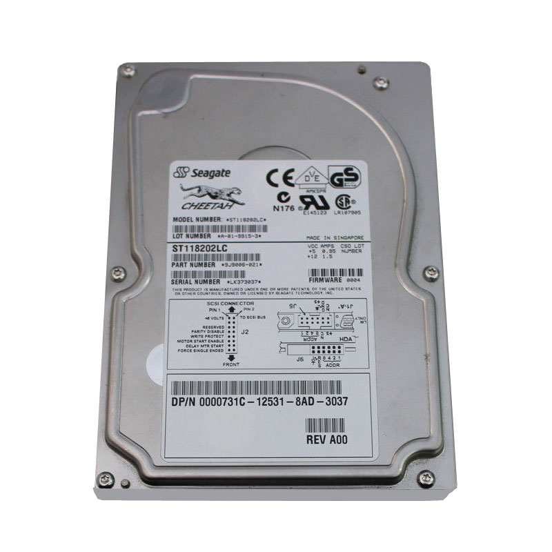 Dell 0731C - 18.2GB 10000RPM 3.5Inch 80-Pins SCSI Hard Drive