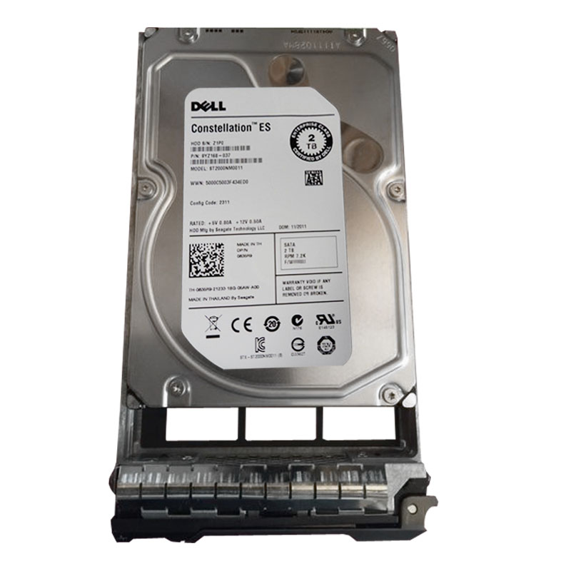 Dell 0835R9 - 2TB 7.2K SATA 6.0Gbps 3.5" 64MB Cache Hard Drive