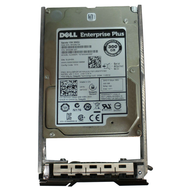 Dell 087CN3 - 300GB 15K SAS 6.0Gbps 2.5" Hard Drive