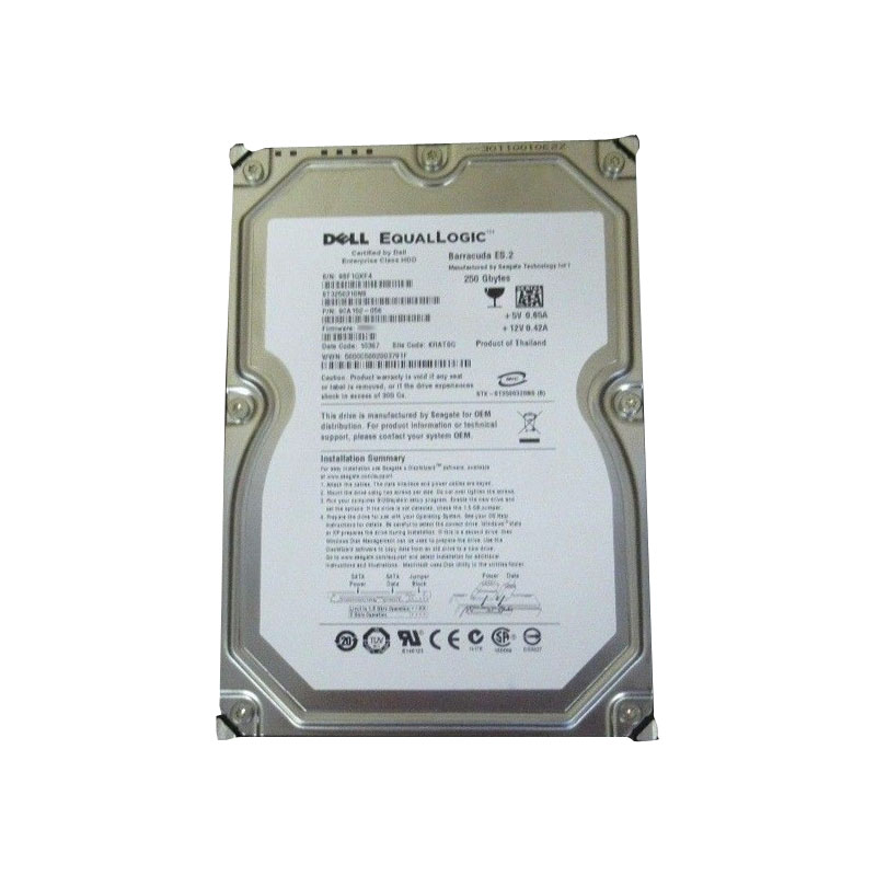 0935219-04 Dell - 250GB 7.2K SATA 3.5" Hard Drive