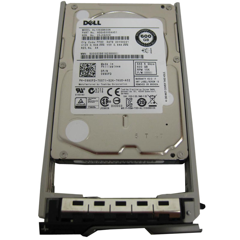 Dell 0990FD - 600GB 15K SAS 2.5" Hard Drive