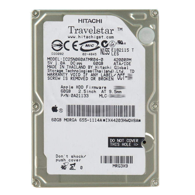 Hitachi 0A21133 - 60GB 4.2K IDE 2.5" Hard Drive