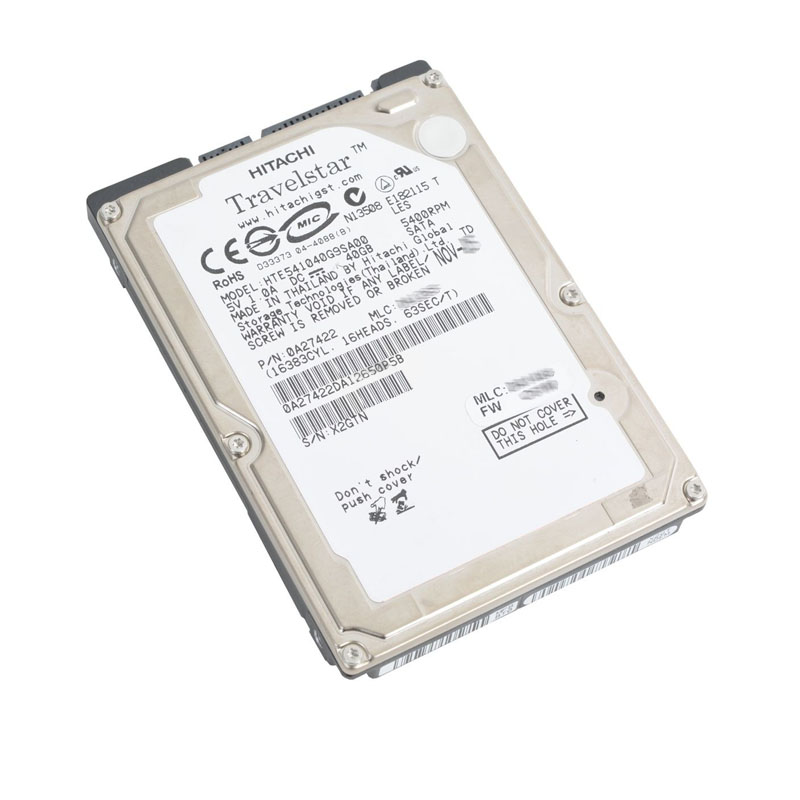 Hitachi 0A27422 - 40GB 5.4K SATA 2.5Inch Hard Drive
