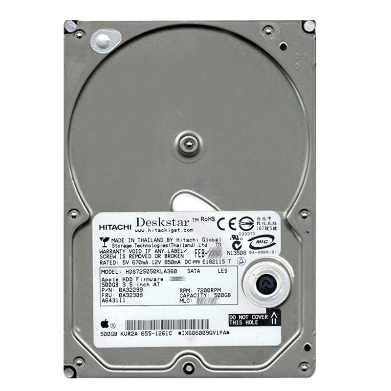 Hitachi 0A32299 - 500GB 7.2K SATA 3.0Gbps 3.5Inch 16MB Cache Hard Drive