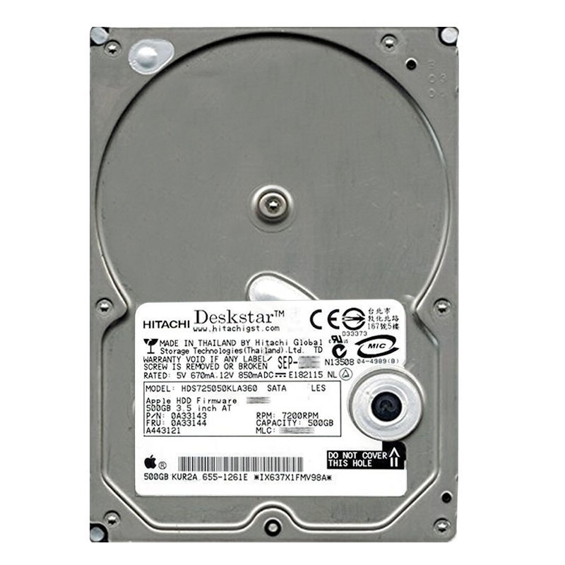 Hitachi 0A33143 - 500GB 7.2K SATA 3.0Gbps 3.5Inch 16MB Cache Hard Drive