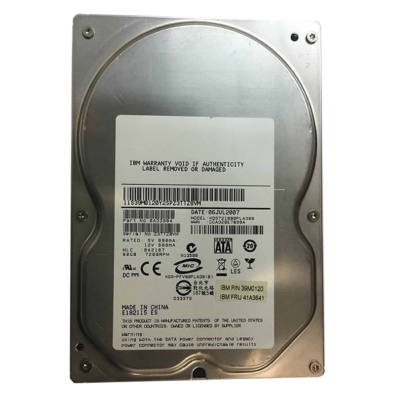 Hitachi 0A33984 - 80GB 7200RPM SATA Hard Drive