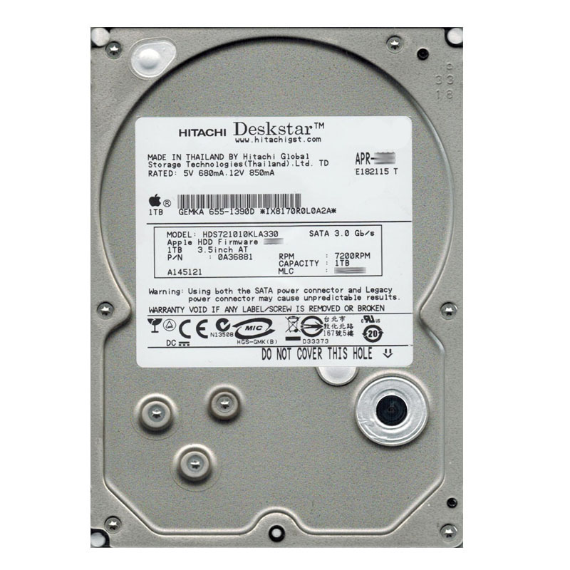 Hitachi 0A36881 - 1TB 7.2K SATA 3.0Gbps 3.5Inch 32MB Cache Hard Drive