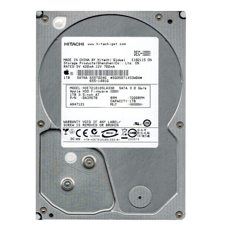 Hitachi 0A38678 - 1TB 7.2K SATA 3.0Gbps 3.5Inch 32MB Cache Hard Drive